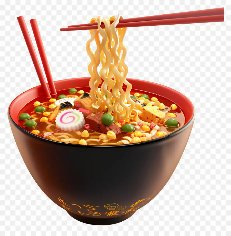 Soupe Ramen，Bol De Ramen PNG