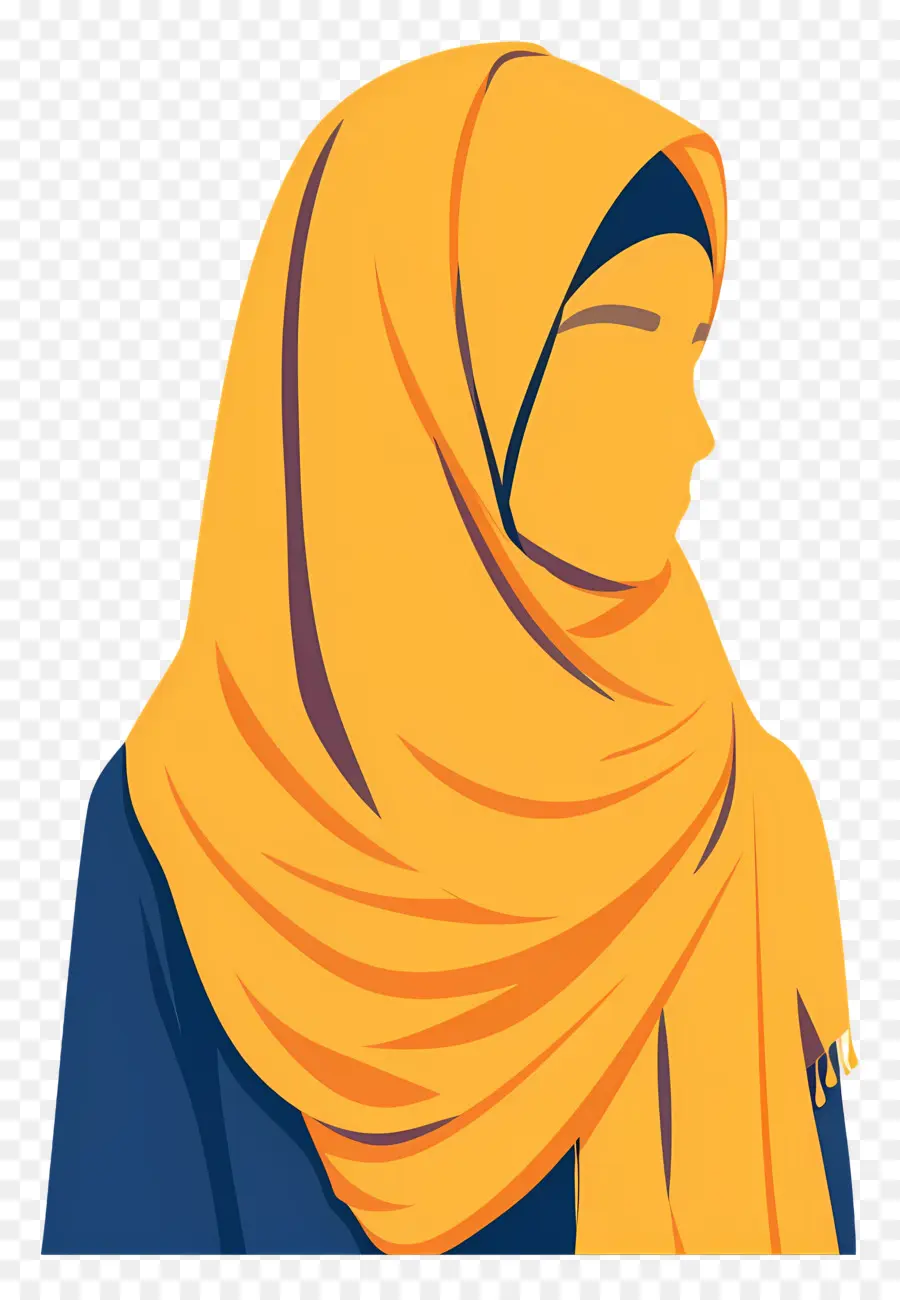 Fille De Dessin Animé Hijab，Femme En Hijab PNG