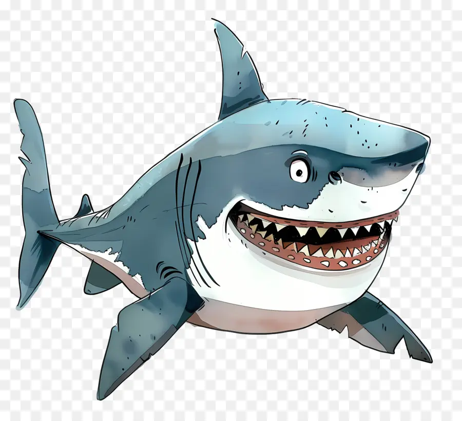 Requin，Requin Bleu PNG