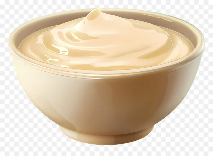 Lait Concentré，Bol De Crème PNG