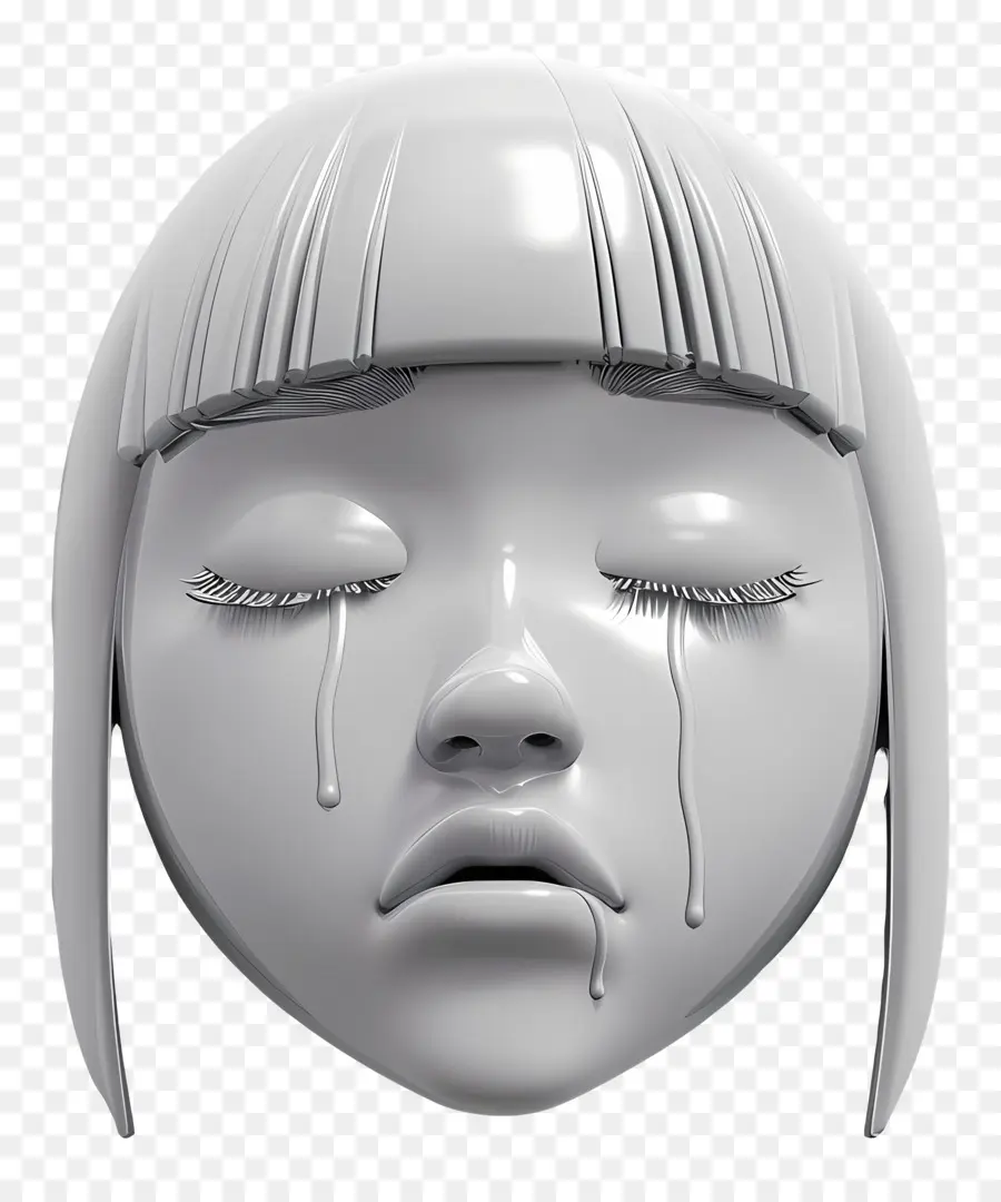 Femme Qui Pleure，Visage Qui Pleure PNG