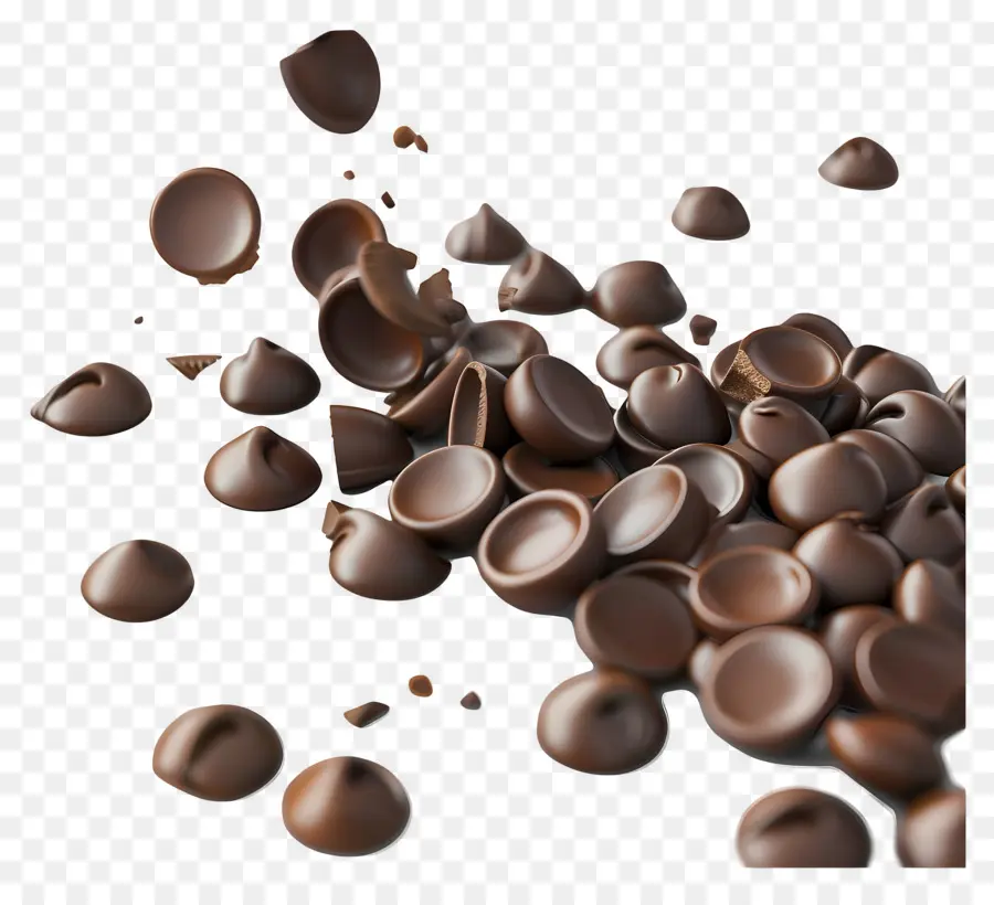 Pépites De Chocolat，Sombre PNG