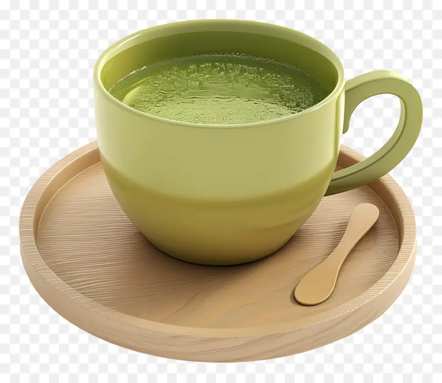 Thé Matcha，Thé Vert PNG