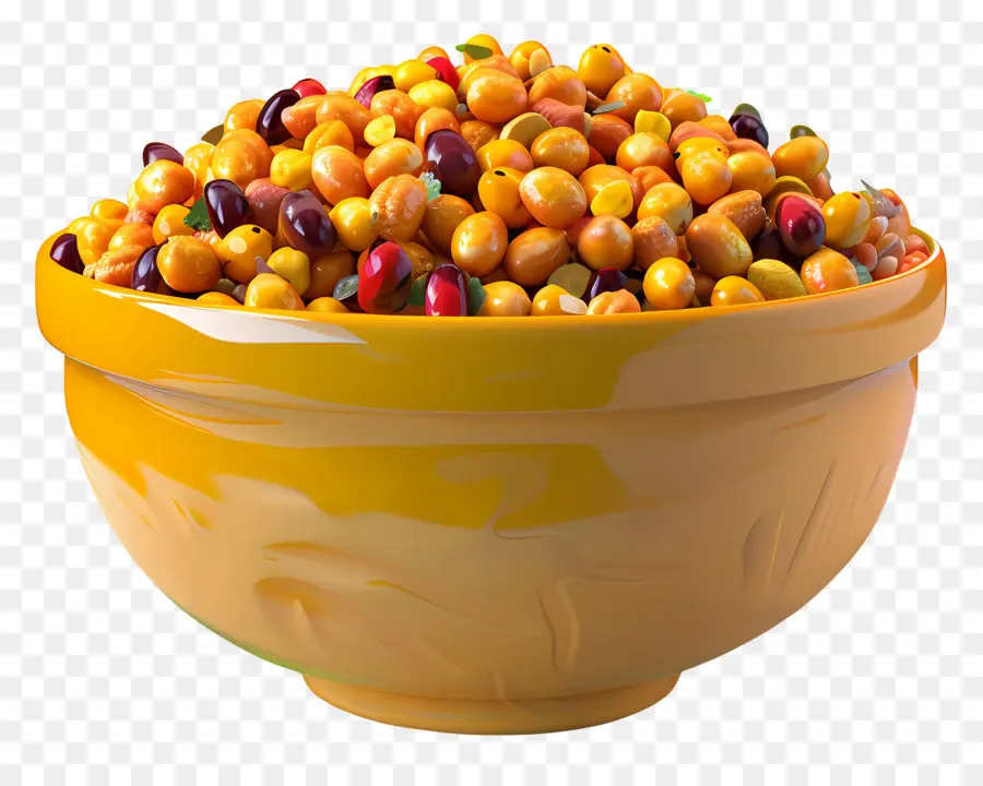 Bol De Chaat Chana，Bol De Haricots PNG