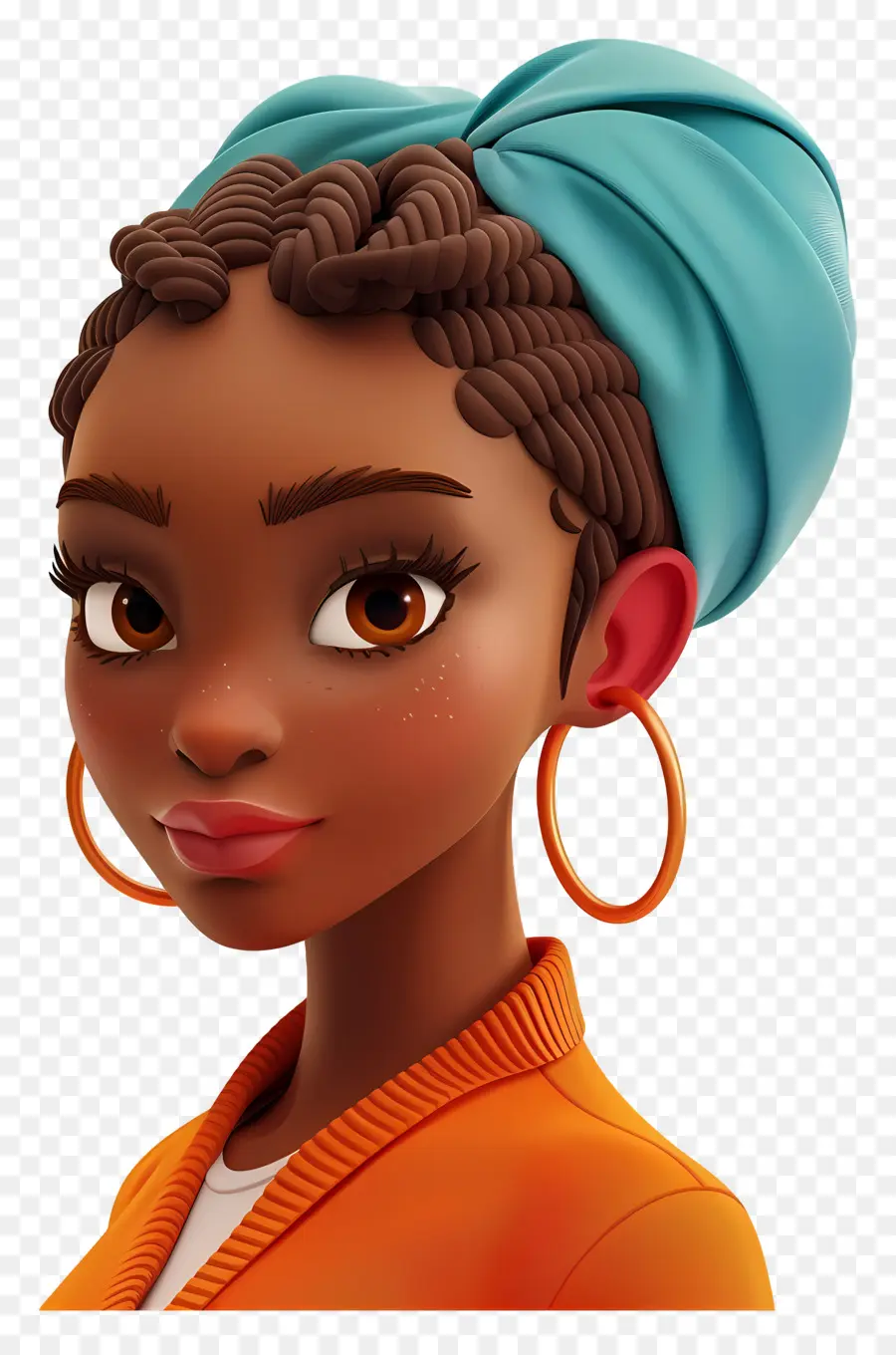 Femme Africaine，Personnage Animé PNG