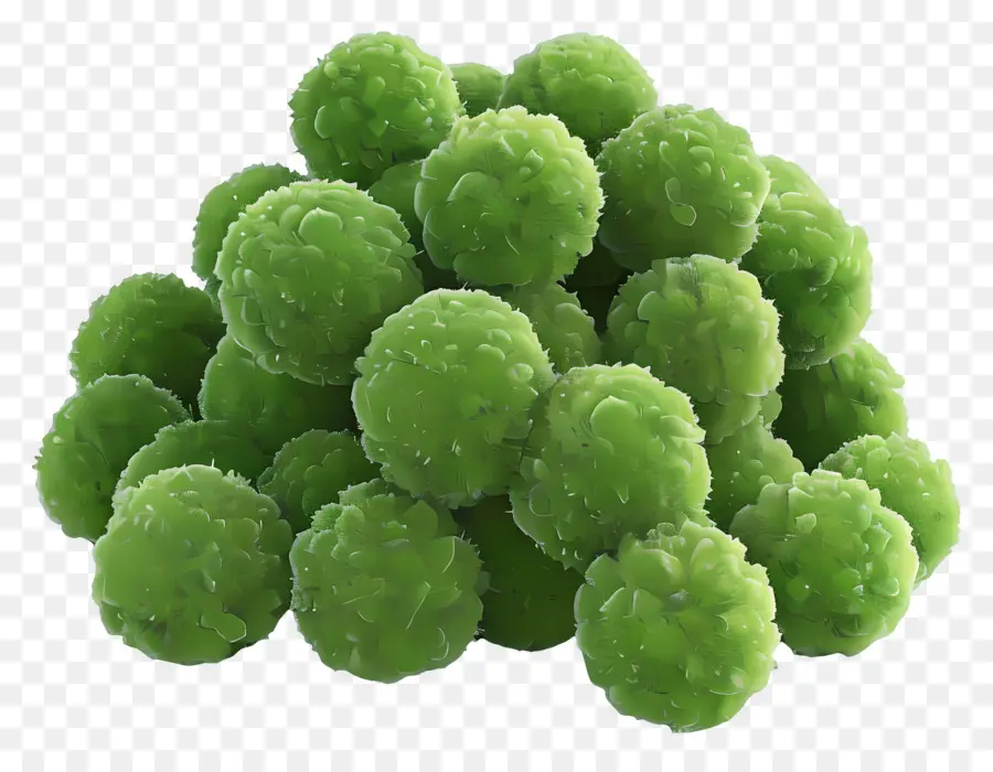 Balles，Pois Verts PNG