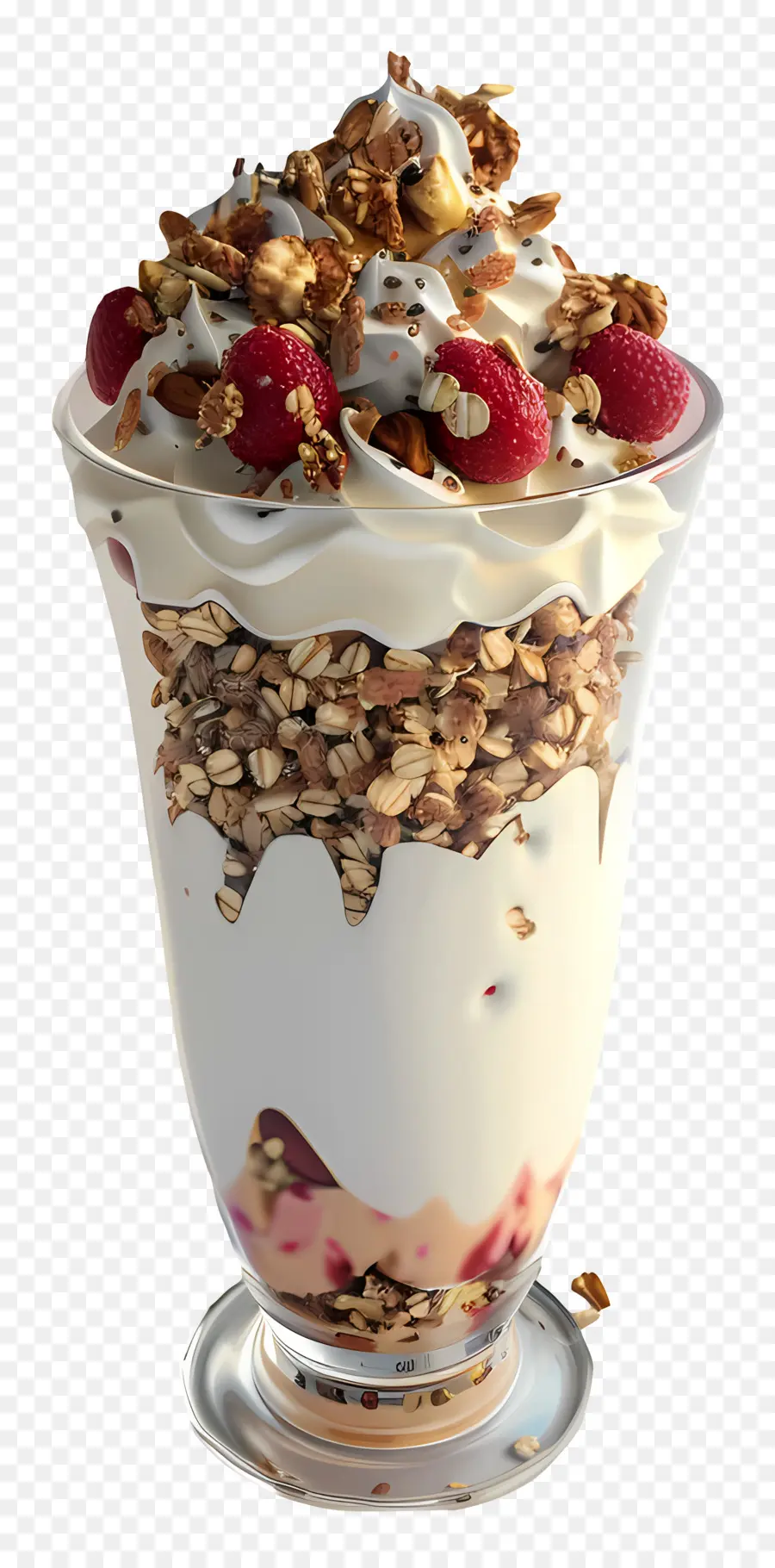 Parfait Au Yaourt，Granola PNG