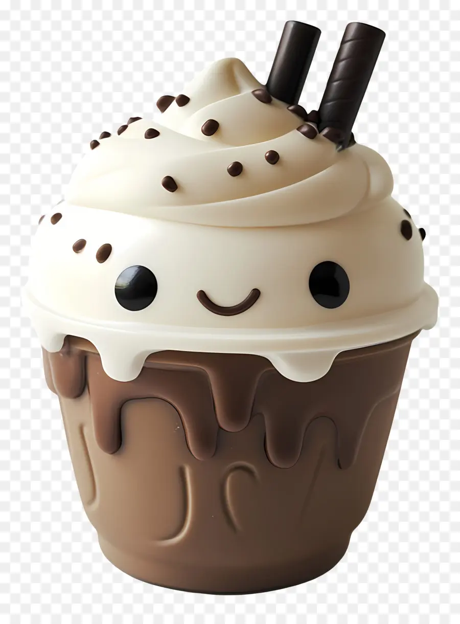 Frappe，Petit Gâteau Mignon PNG