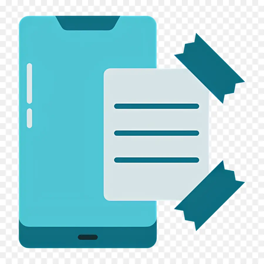 Notes Autocollantes，Smartphone PNG