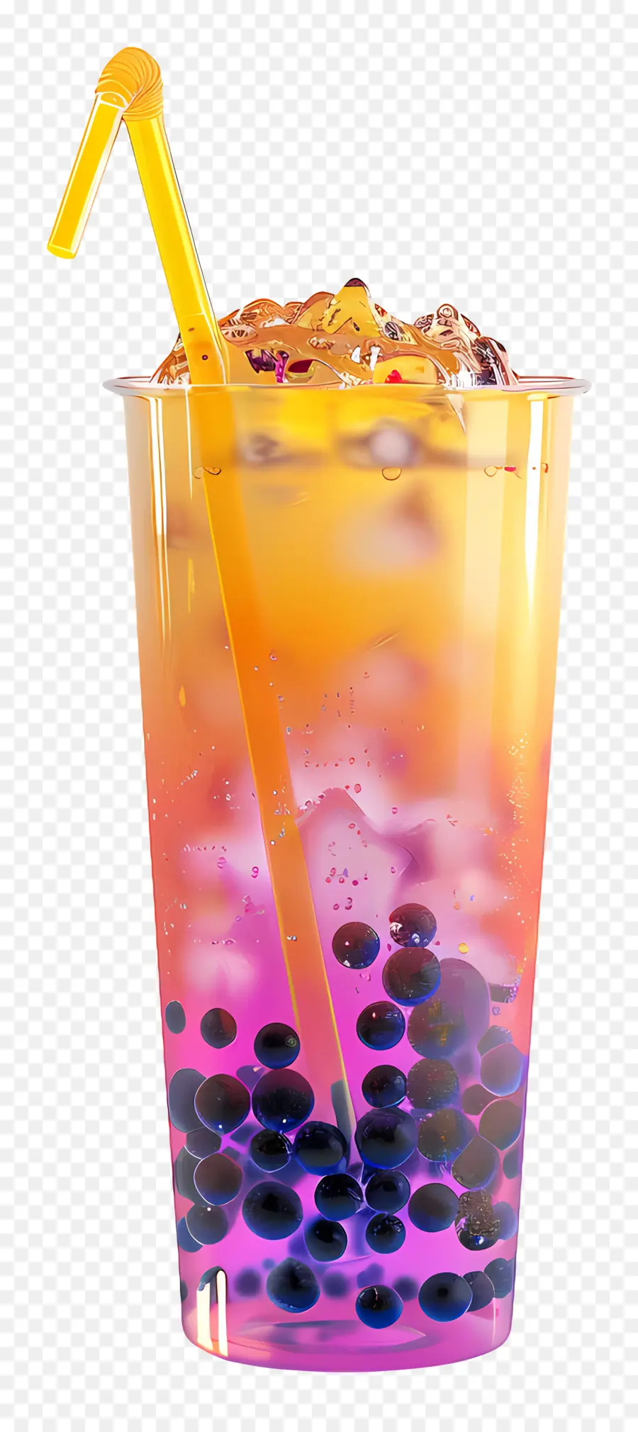 Boisson Boba，Thé Aux Bulles PNG