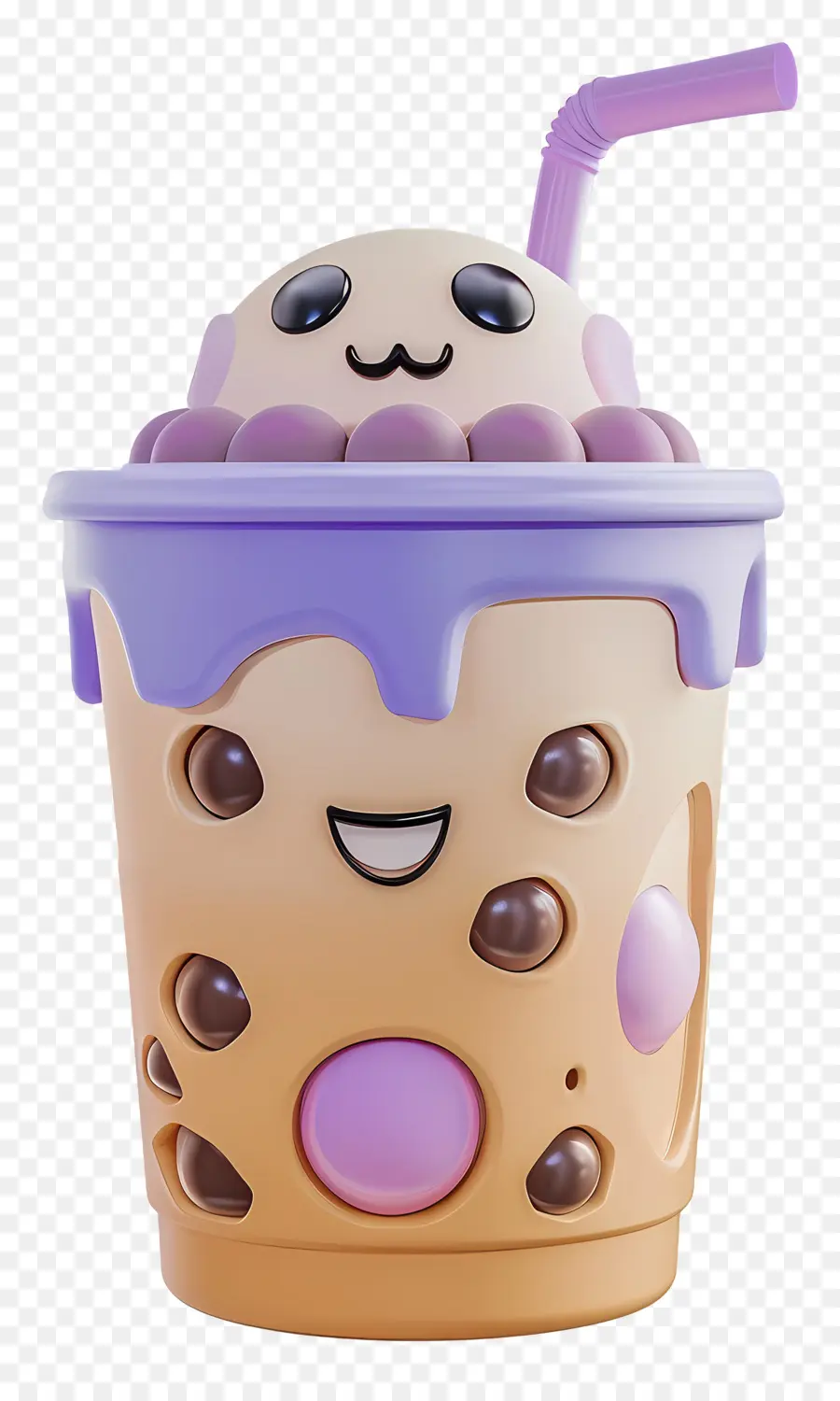 Thé Aux Bulles De Taro，Milk Shake Au Chocolat PNG