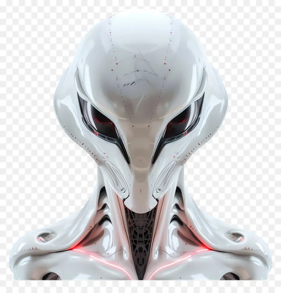 Tête D'extraterrestre，Robot Extraterrestre PNG