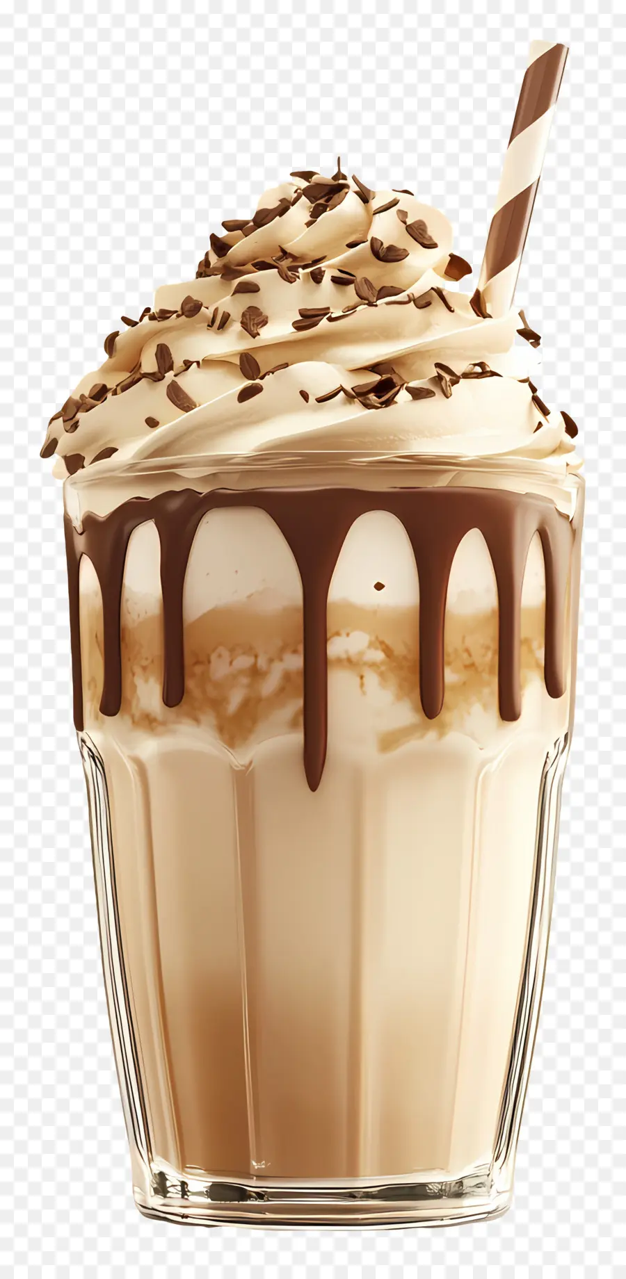 Frappe，Milk Shake Au Chocolat PNG