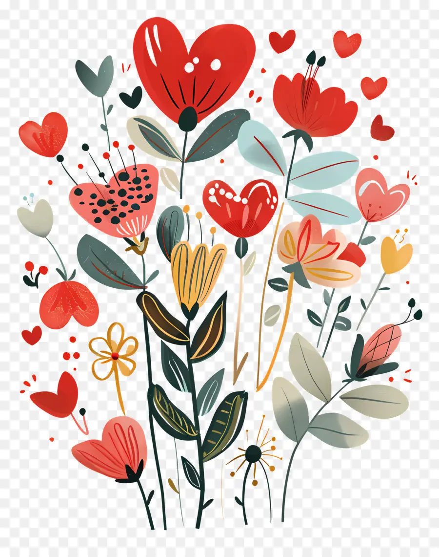 Bouquet De Fleurs，Fleurs PNG