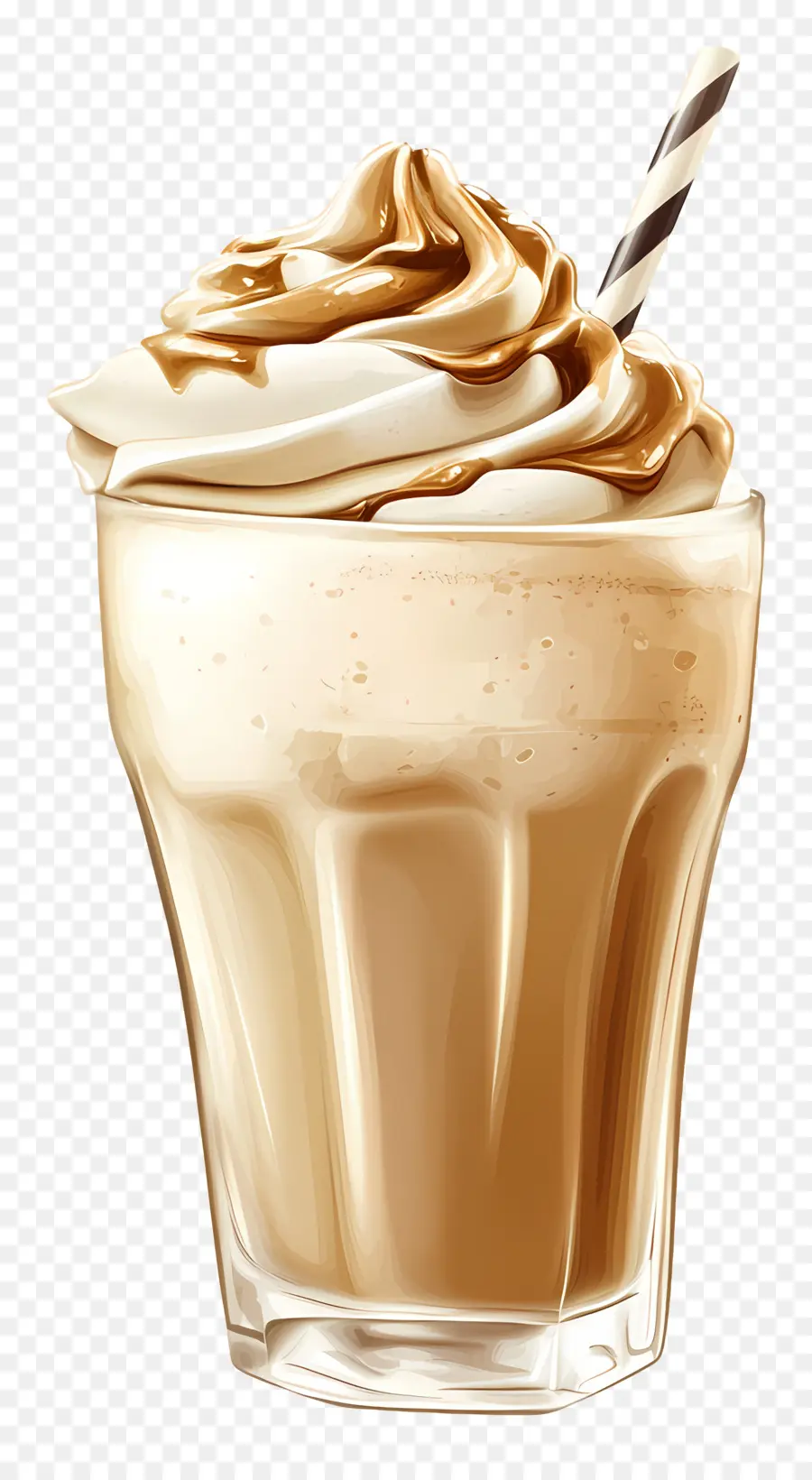 Frappe，Café Glacé PNG