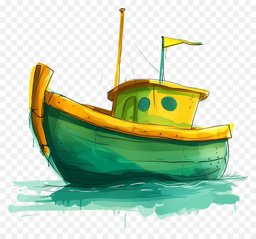 Bateau，Bateau De Pêche PNG