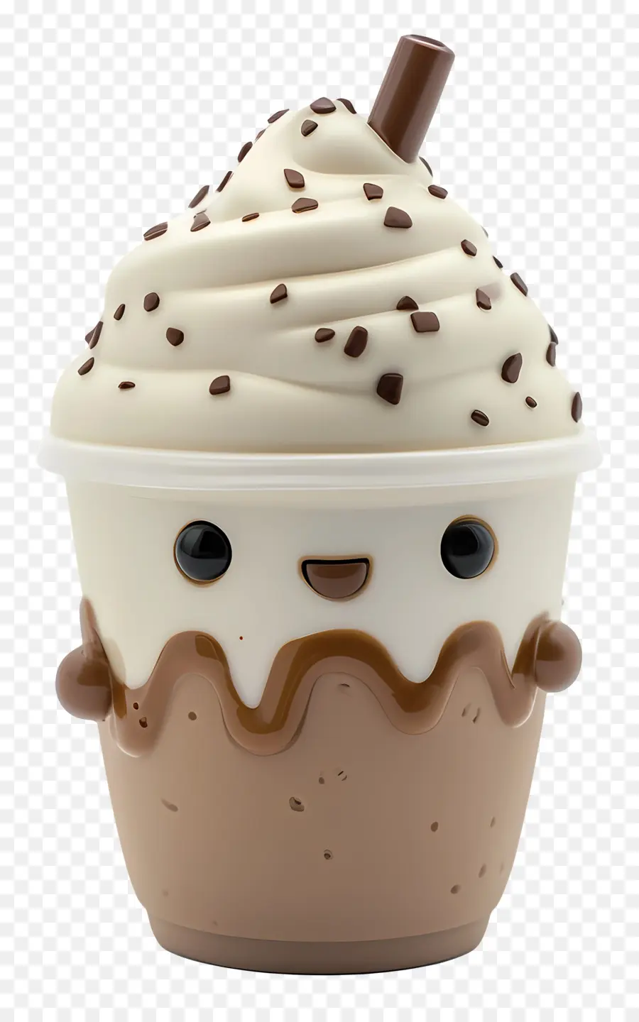 Frappe，Glace Mignonne PNG