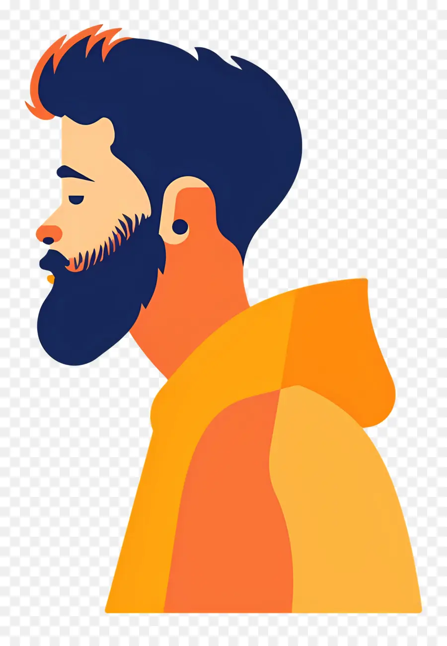 Homme Triste，Barbu PNG