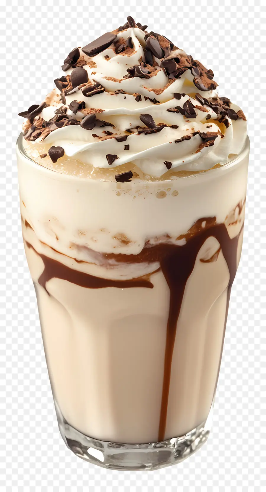 Frappe，Milk Shake Au Chocolat PNG