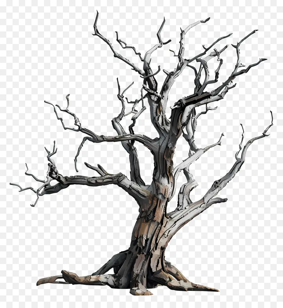 Arbre Mort，Arbre Tordu PNG