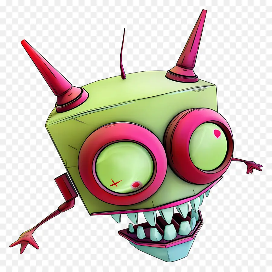 Envahisseur Zim，Robot PNG