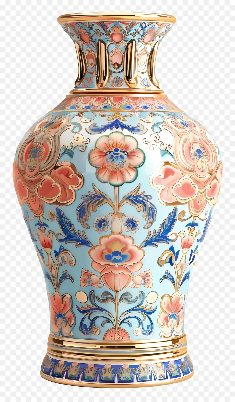 Vase En Céramique，Vase Coloré PNG