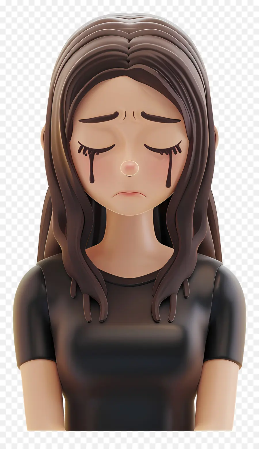 Femme Qui Pleure，Fille Triste PNG