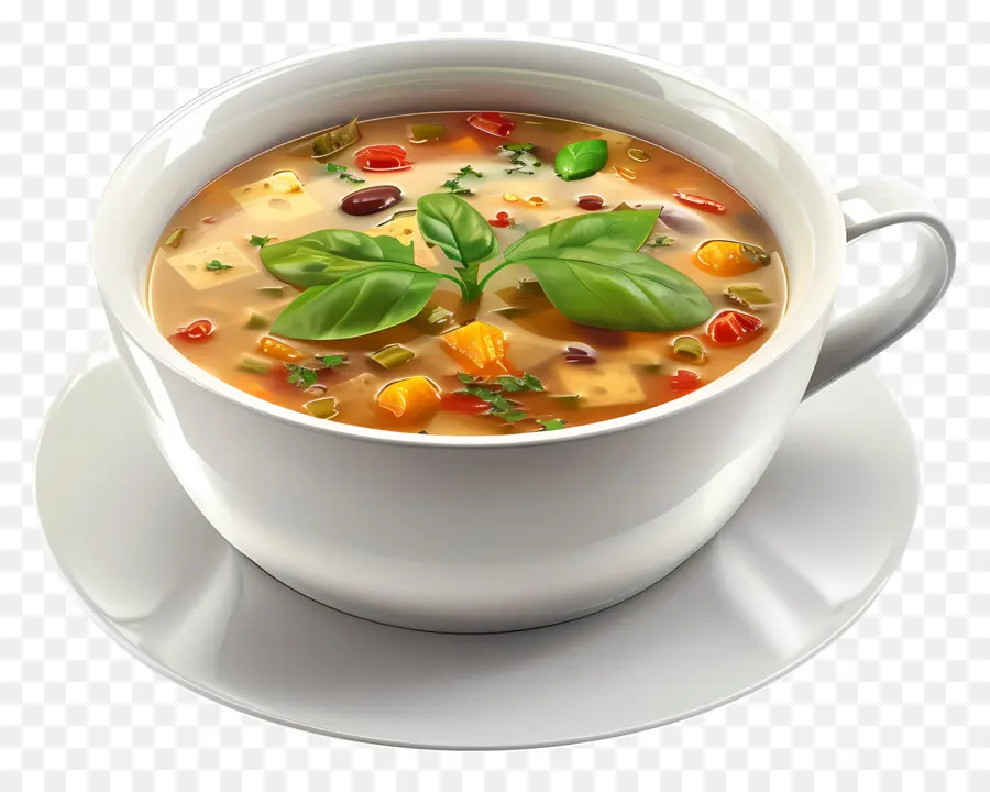 Soupe Minestrone，Soupe Aux Légumes PNG