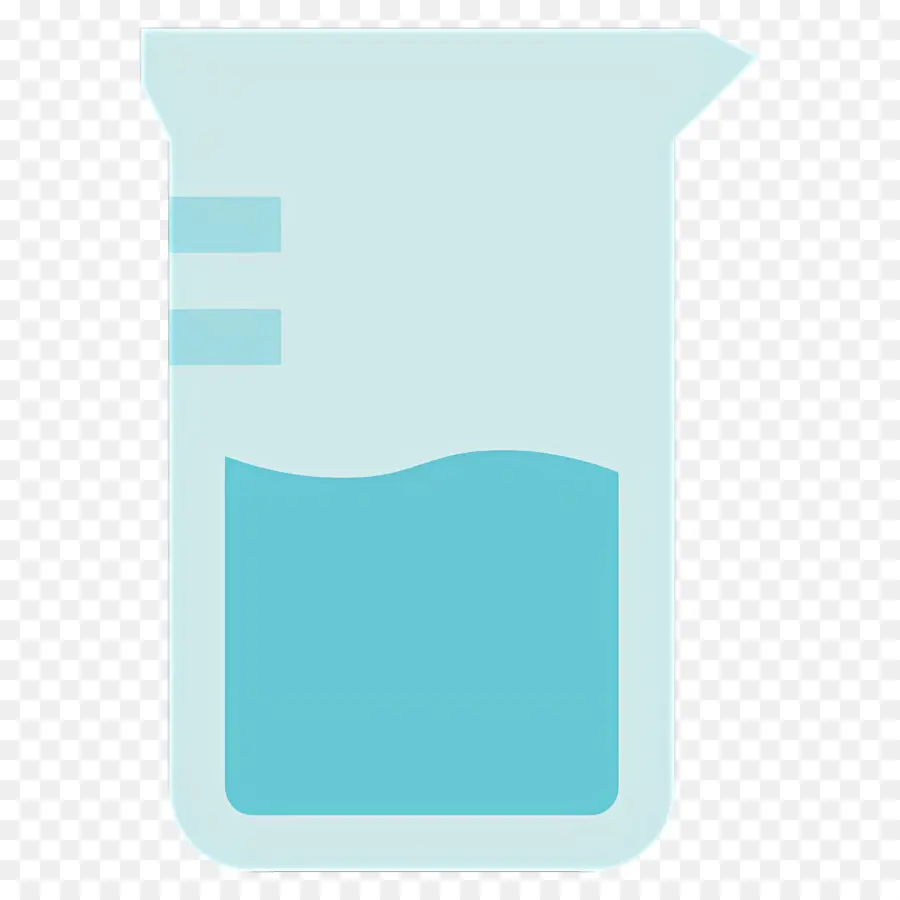 Eau Dans Un Bécher，Bécher Avec Du Liquide PNG