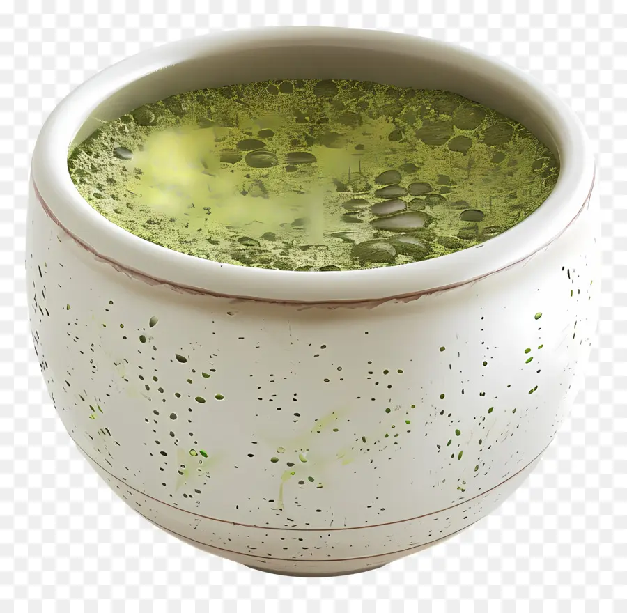 Thé Matcha，Soupe Verte PNG