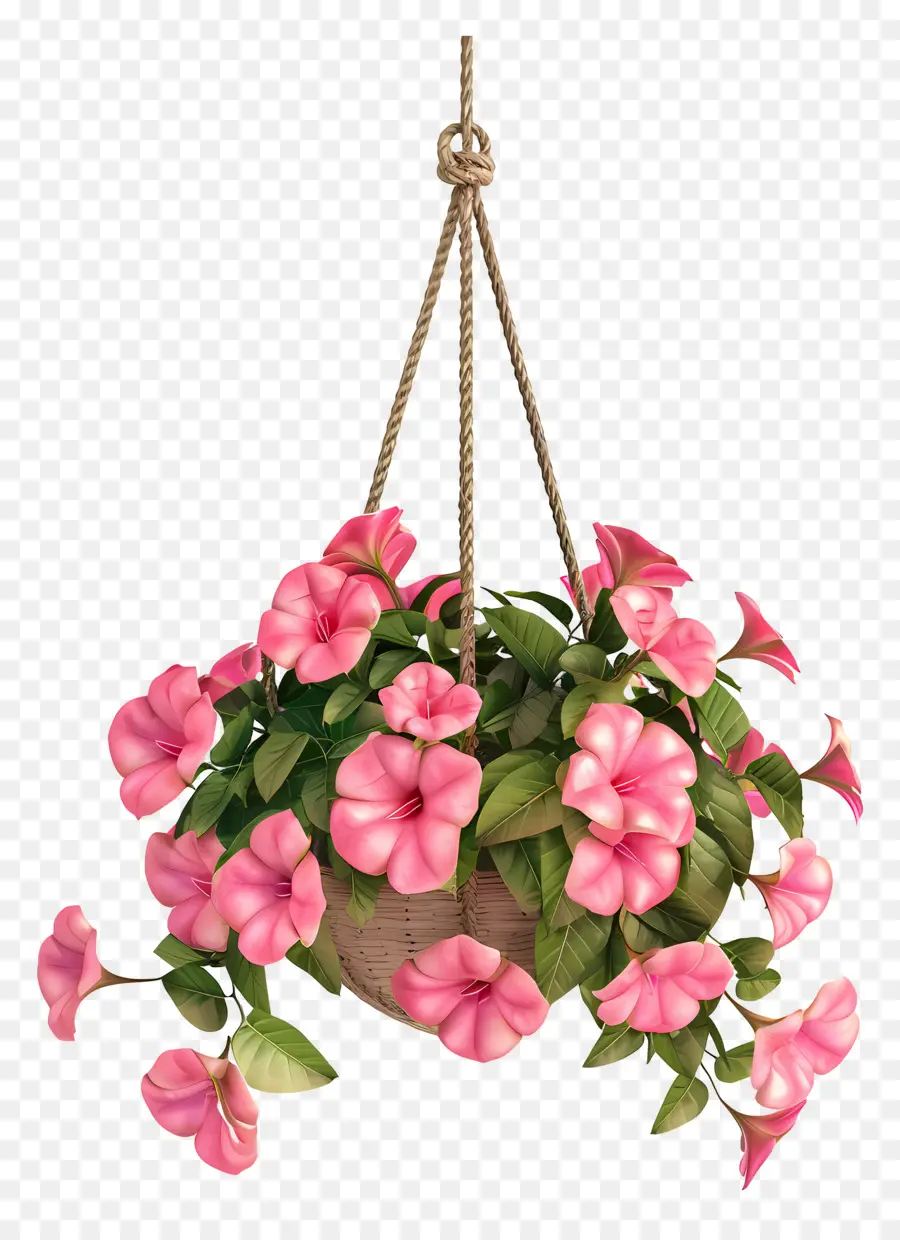 Plante à Fleurs Suspendue，Fleurs Suspendues PNG