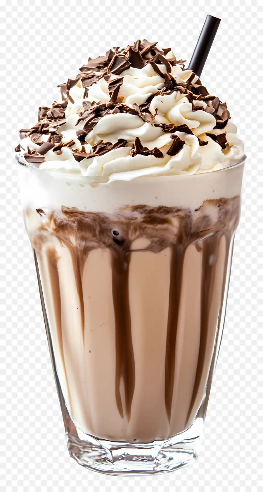 Frappe，Milk Shake Au Chocolat PNG