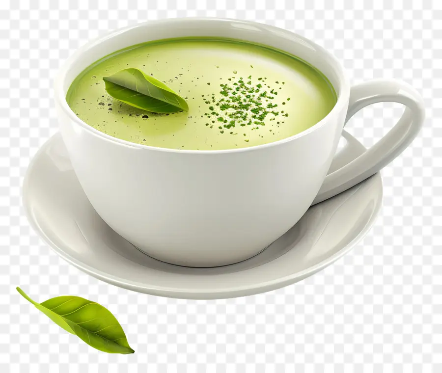 Thé Matcha，Thé Vert PNG