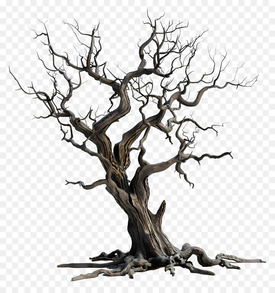 Arbre Mort，Arbre Tordu PNG