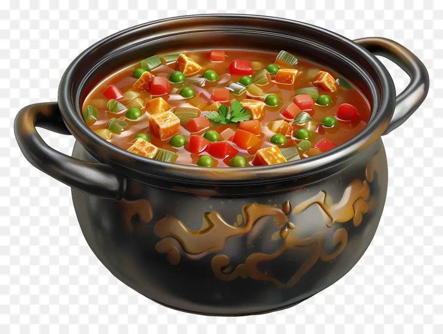 Soupe Minestrone，Soupe Aux Légumes PNG