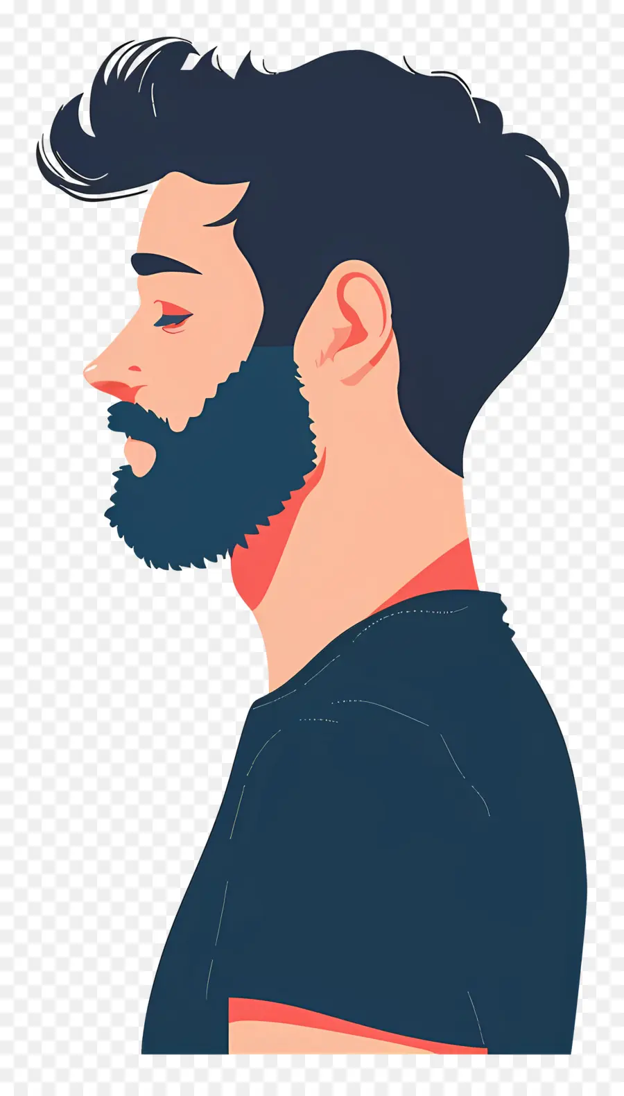 Homme Triste，Barbu PNG