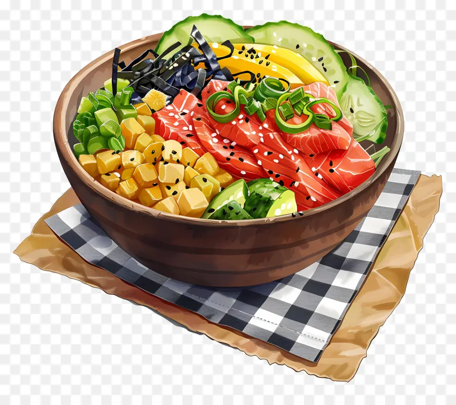 Poké Bol，Saladier PNG