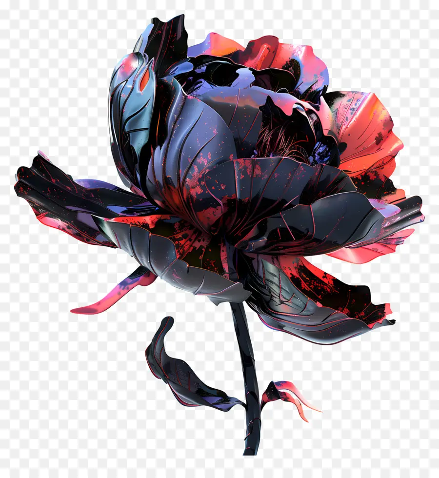 Fleur Morte，Fleur Abstraite PNG