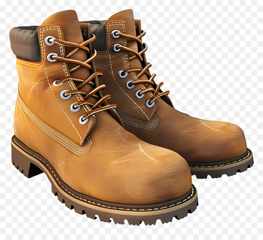 Bottes，Bottes Marron PNG