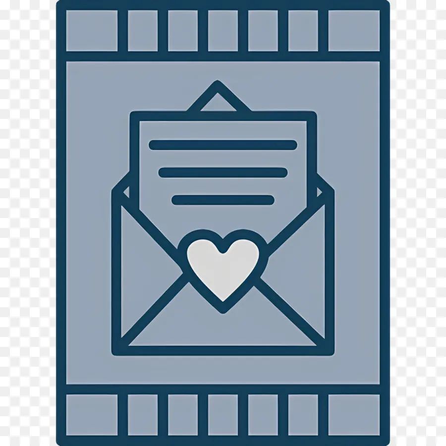 Carte D'invitation，Lettre D'amour PNG