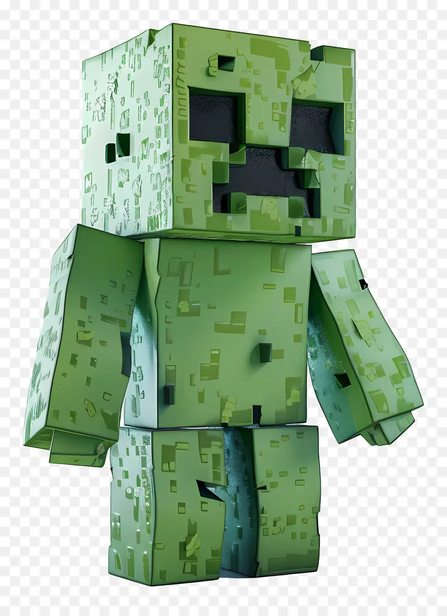 Minecraft Creeper，Liane PNG