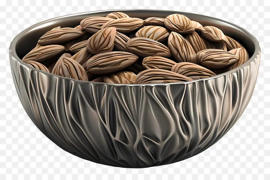 Bol D'amandes，Noix PNG