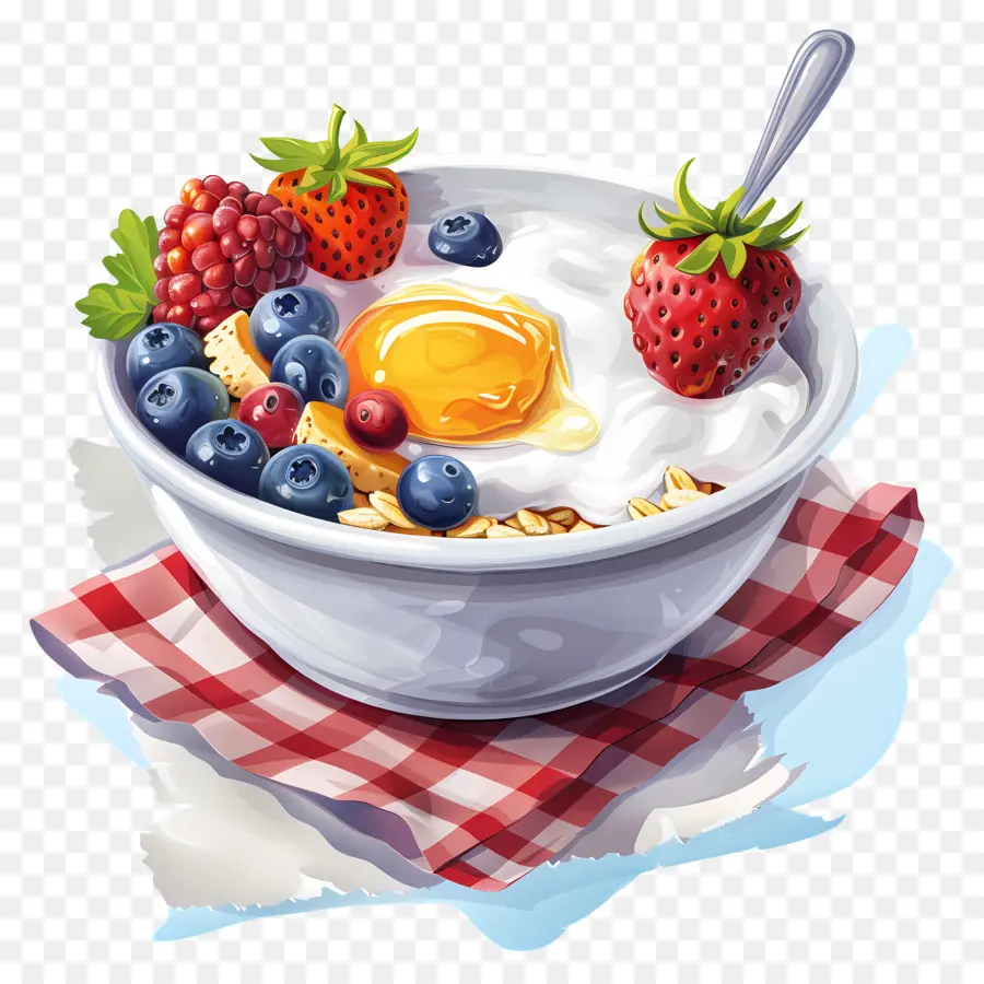 Bol De Petit Déjeuner，Petit Déjeuner PNG