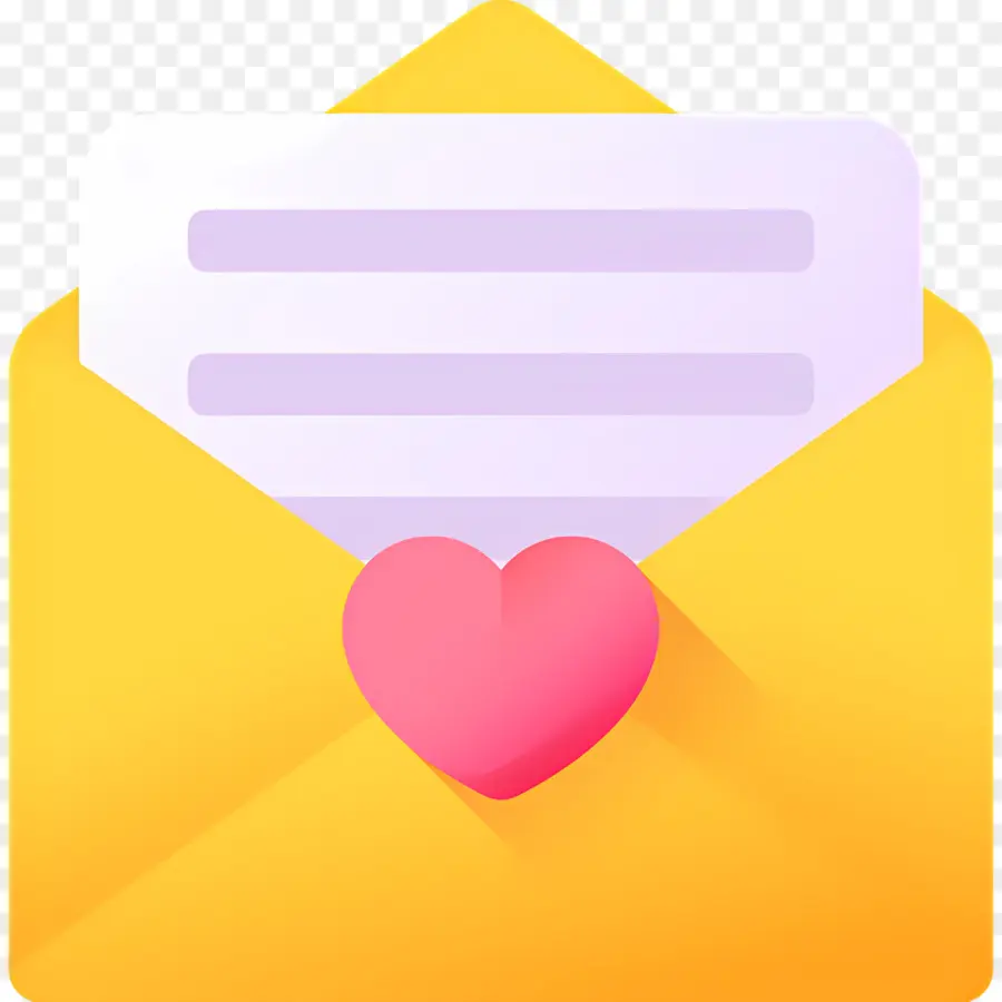 Lettre D'invitation，Lettre D'amour PNG