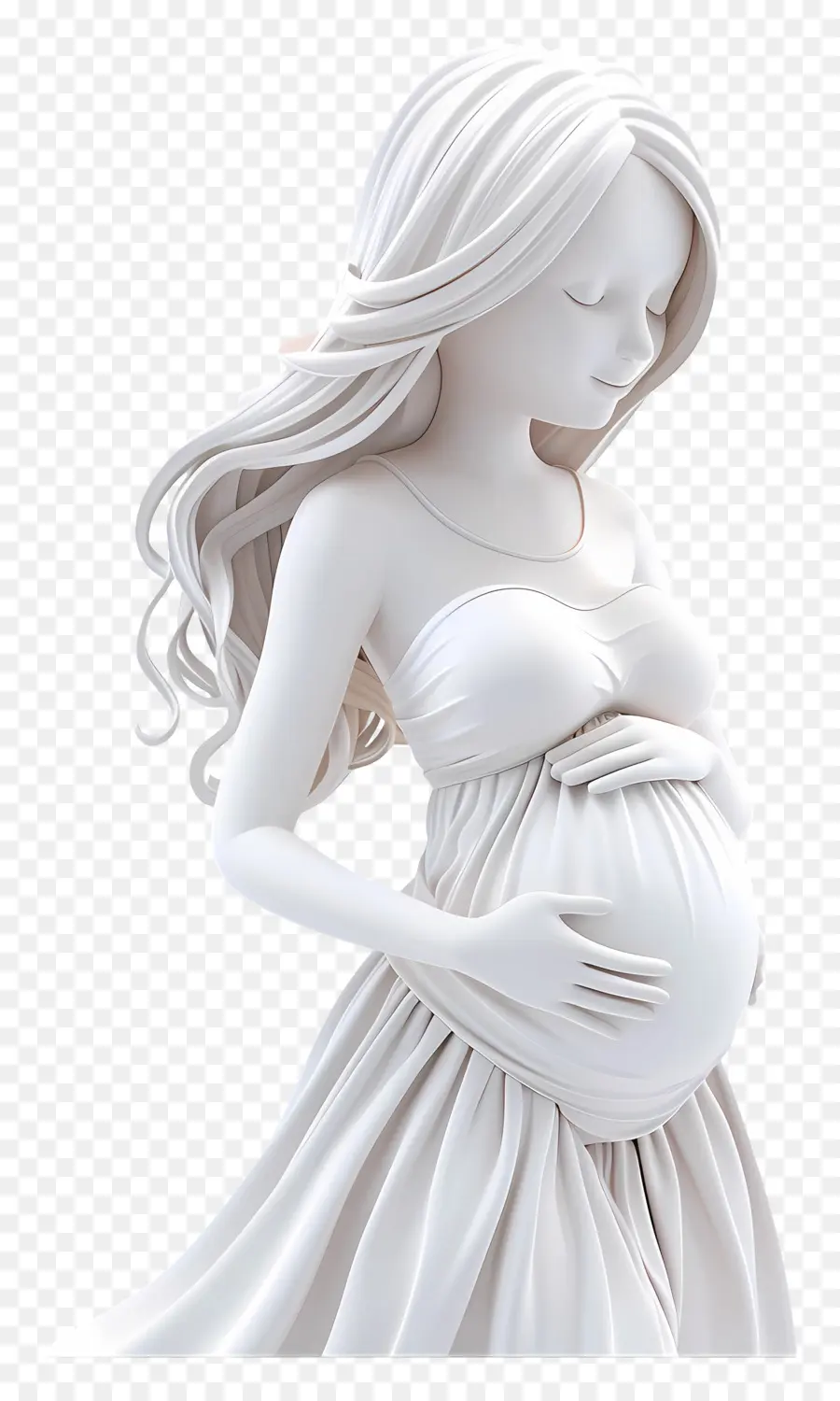 Femme Enceinte，Mère PNG