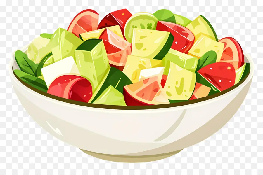 Salade Waldorf，Saladier PNG