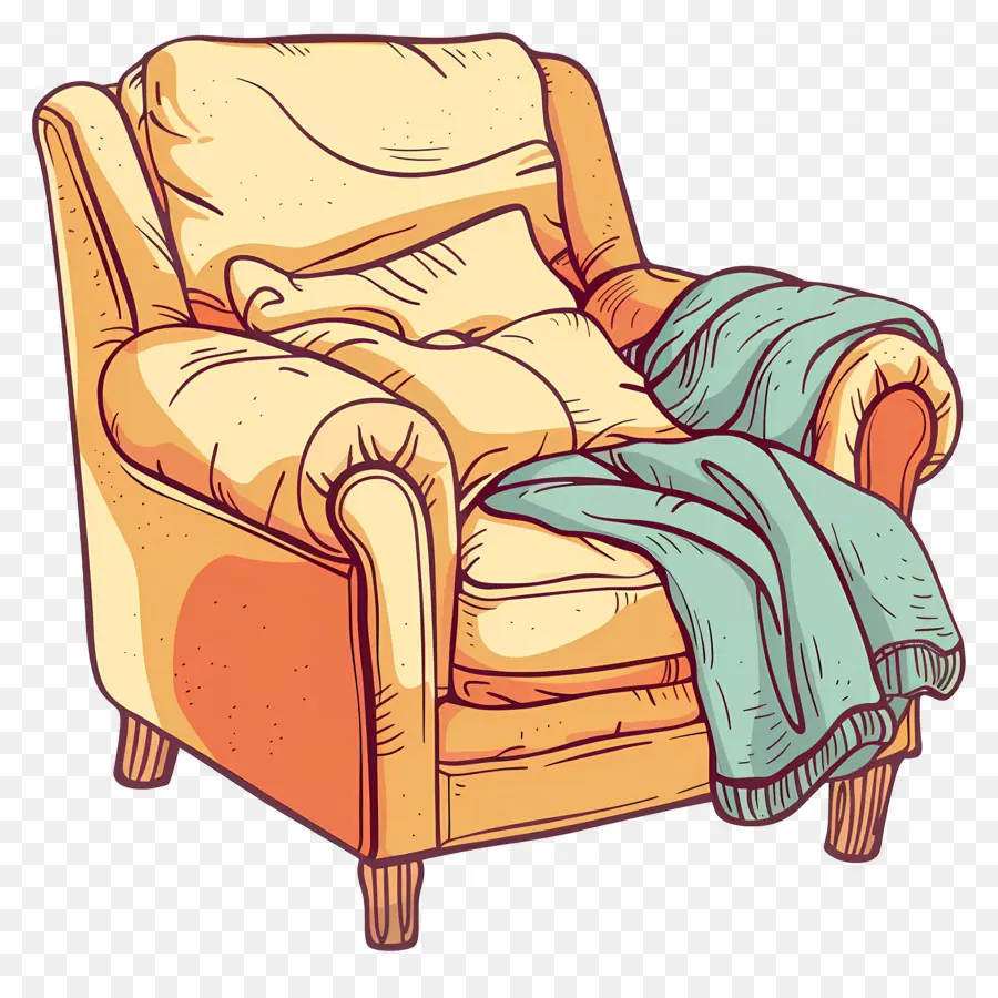 Fauteuil Douillet，Couverture PNG