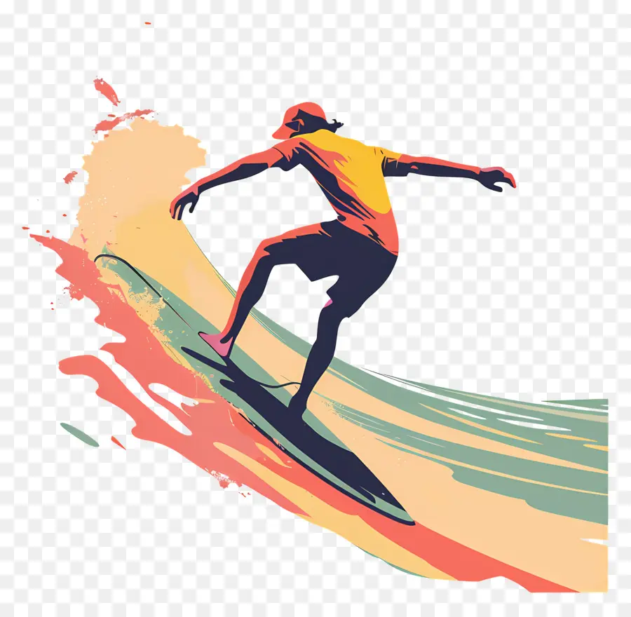 Surfeur，Snowboardeur PNG