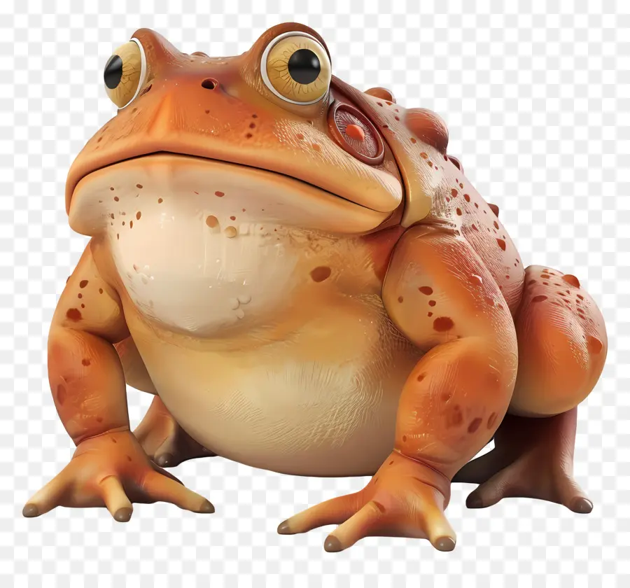 Crapaud De Dessin Animé，Grenouille PNG