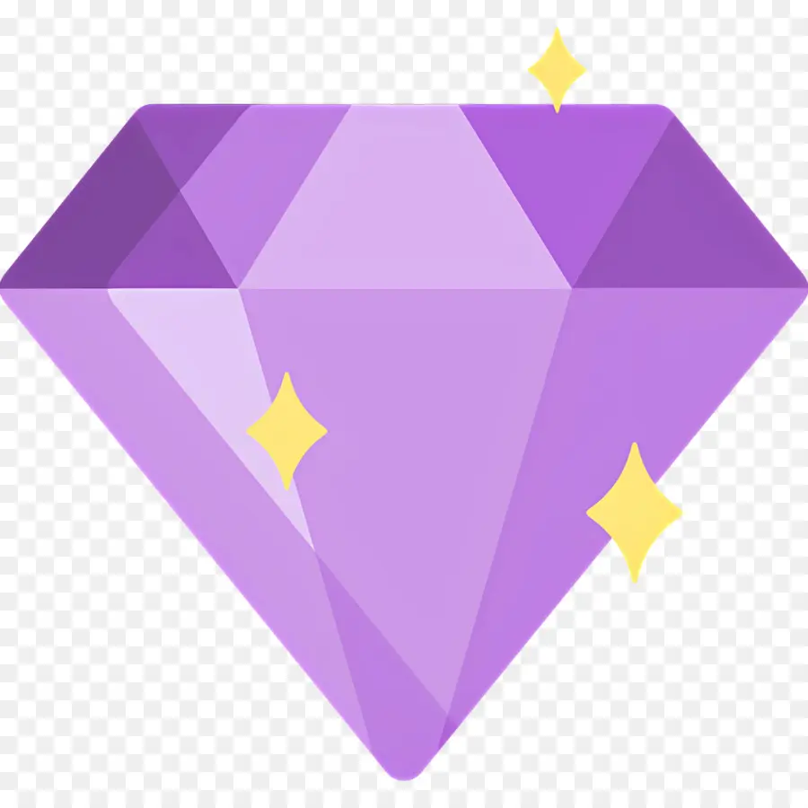 Bijoux，Diamant Violet PNG